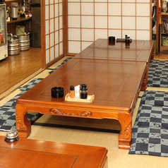 4名様でご利用いただける座敷です