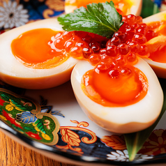 いくらぶっかけ味付けたまご