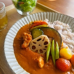 無水トマトチキンカレー
