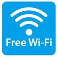 店内Wi-Fiもご利用可能！代表者が買い物している場合でもお家にいる方の分の買うべきメニュー確認などがスムーズにできます。