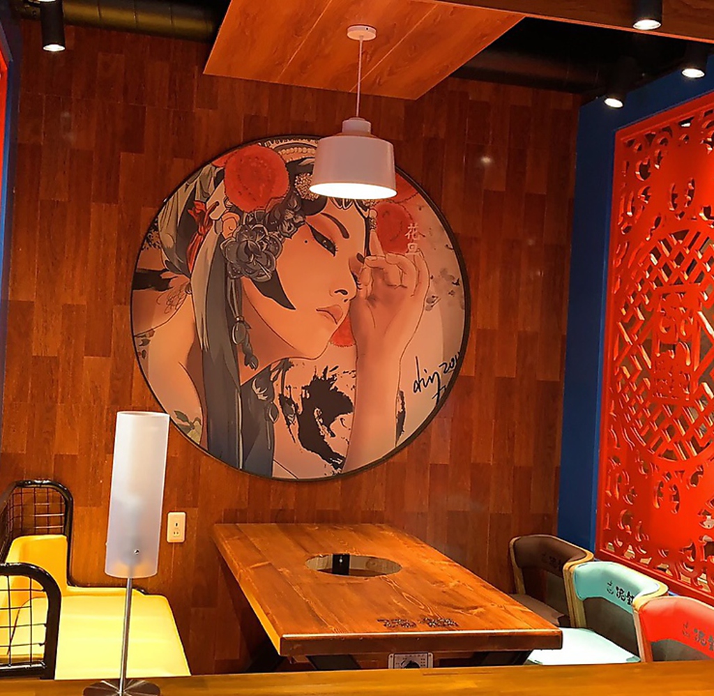 本場中国を感じさせる店内！