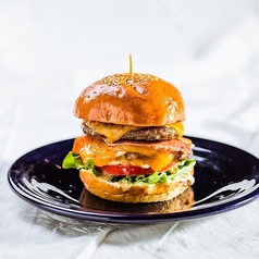 DOUBLE BACON CHEESE BURGER