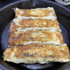 鉄板焼き棒餃子