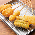料理メニュー写真 お得な5本おまかせ串揚げセット