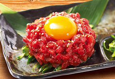 霜降り桜ユッケ