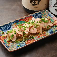 鶏のたたきぽん酢 