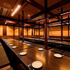 個室完備【喫煙可】肉・海鮮・鍋・焼鳥 3H食べ飲み放題 川越横丁~食道楽~の雰囲気2