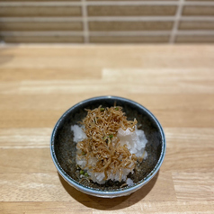 鬼おろしと自家製ちりめん山椒