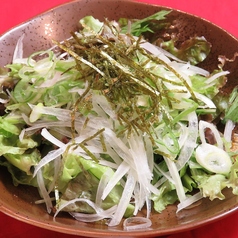 刻み海苔と葱のチョレギサラダ