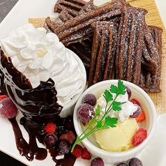 背徳のチョコレートチュロス