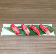 常陸牛肉寿司４巻