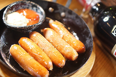 チョリソー鉄板焼き