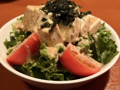 豆冨サラダ