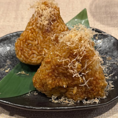 たまり醤油の焼きおにぎり