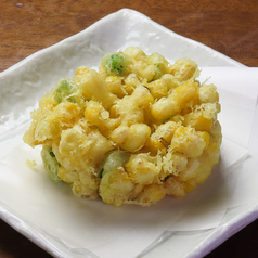 トウモロコシのかき揚げ