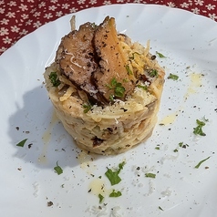 いぶりがっこのスモークポテトサラダ