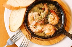 海老のアヒージョ