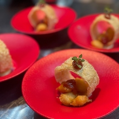 魚フライ梅ソース