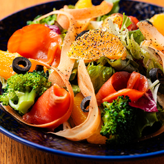 茜音の夕陽オレンジサラダ