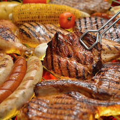 【人気No.1BBQ♪】2時間飲み放題付「BBQ食べ飲み放題プラン（カジュアル）」全16品/7200円(税込)