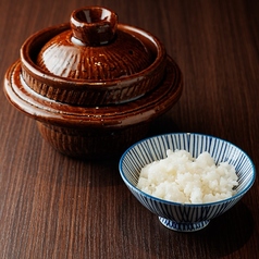 ≪厳選米の釜炊きご飯≫
