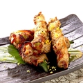 料理メニュー写真&nbsp;オクラと梅肉の三元豚巻