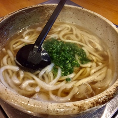 【最後の〆に是非食べてほしい逸品】極上油カスうどん◎