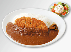 カレー専門店の豚ロースかつカレー