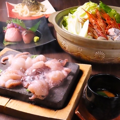 【〇いけ名物イイダコの踊り焼きコース6品】+通常飲み放題120分付6600円！→クーポン利用で6000円！の写真