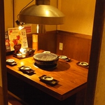 プライベート感た～っぷりの半個室席☆掘りごたつだからゆったり寛げマス♪