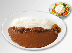 カレー専門店のカレーライス