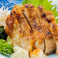 【藁焼き】親鳥の塩タタキ／若鶏のステーキ