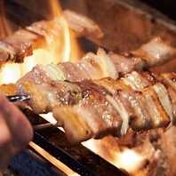 旨み閉じ込め焼き上げる【串焼き】