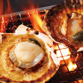 料理メニュー写真 活ホタテ焼き(1個)