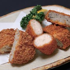 コロッケ三種盛り