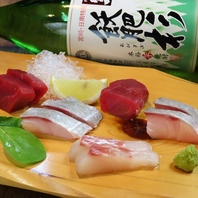 お酒のつまみに！新鮮なお刺身はいかが☆