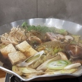 新定番の鶏すき鍋は年中おすすめ！プリプリの京赤地鶏をお楽しみください♪