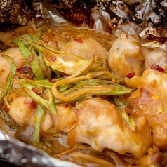 【鶏】鶏キノコ味噌焼き
