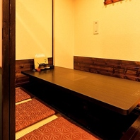 掘りごたつ個室