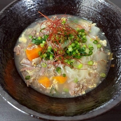 野菜と牛テールのスープ