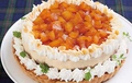 料理メニュー写真 カラメルリンゴのチーズプディングパイ