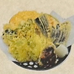天婦羅盛合せ