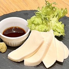 モッツアレラチーズのお刺身