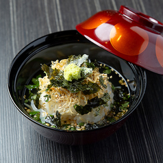 ちりめん山椒お茶漬け