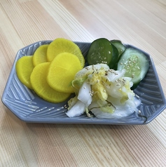 漬物盛り合わせ