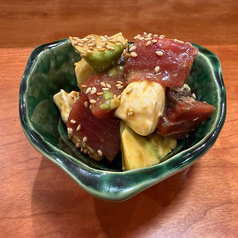 ごろごろアボカドマグロと瞬間スモークチーズ