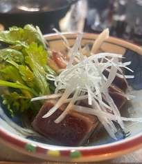 本鮪のピリ辛炙り