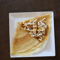 チーズキーマカレークレープ