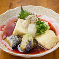 料理メニュー写真&nbsp;茄子と豆腐の揚げ出し
