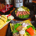 季節の旬の食材をふんだんに使用した充実の宴会コース！人気のローストビーフや新鮮なお造りは絶品♪